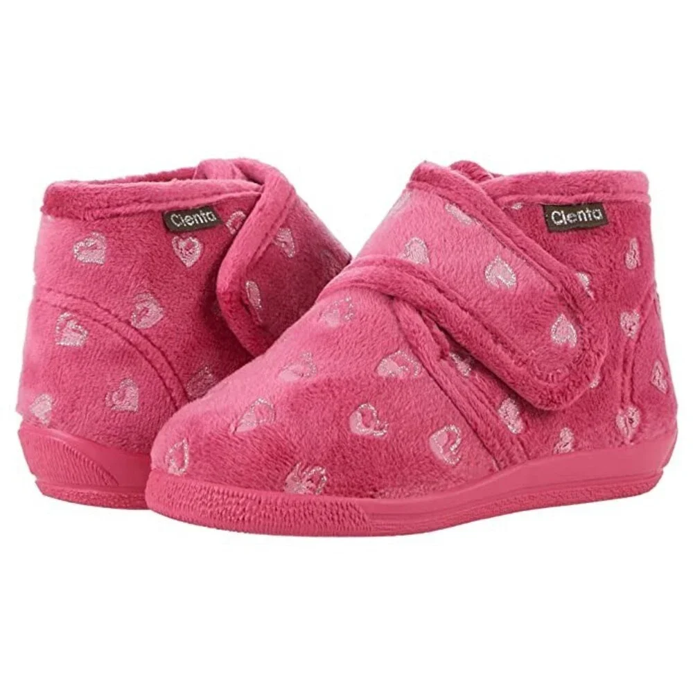 Cienta 133014-12 Boots Toddler US 4 Fuchsia Round Toe Ankle Bootie JOBB1942